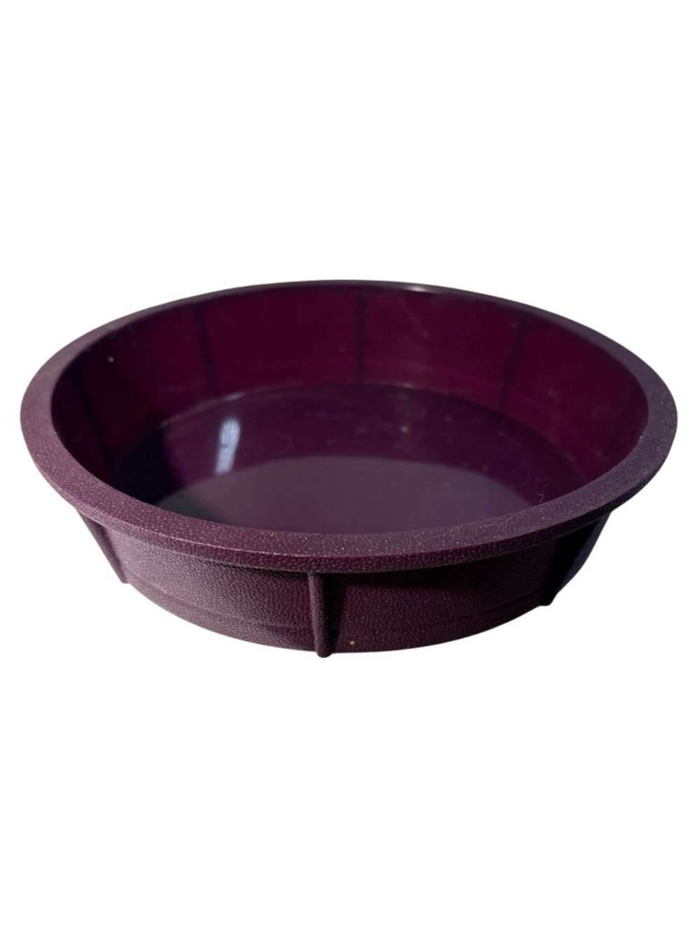 Epicure Silicone Cake Pan Round Purple 8.5"